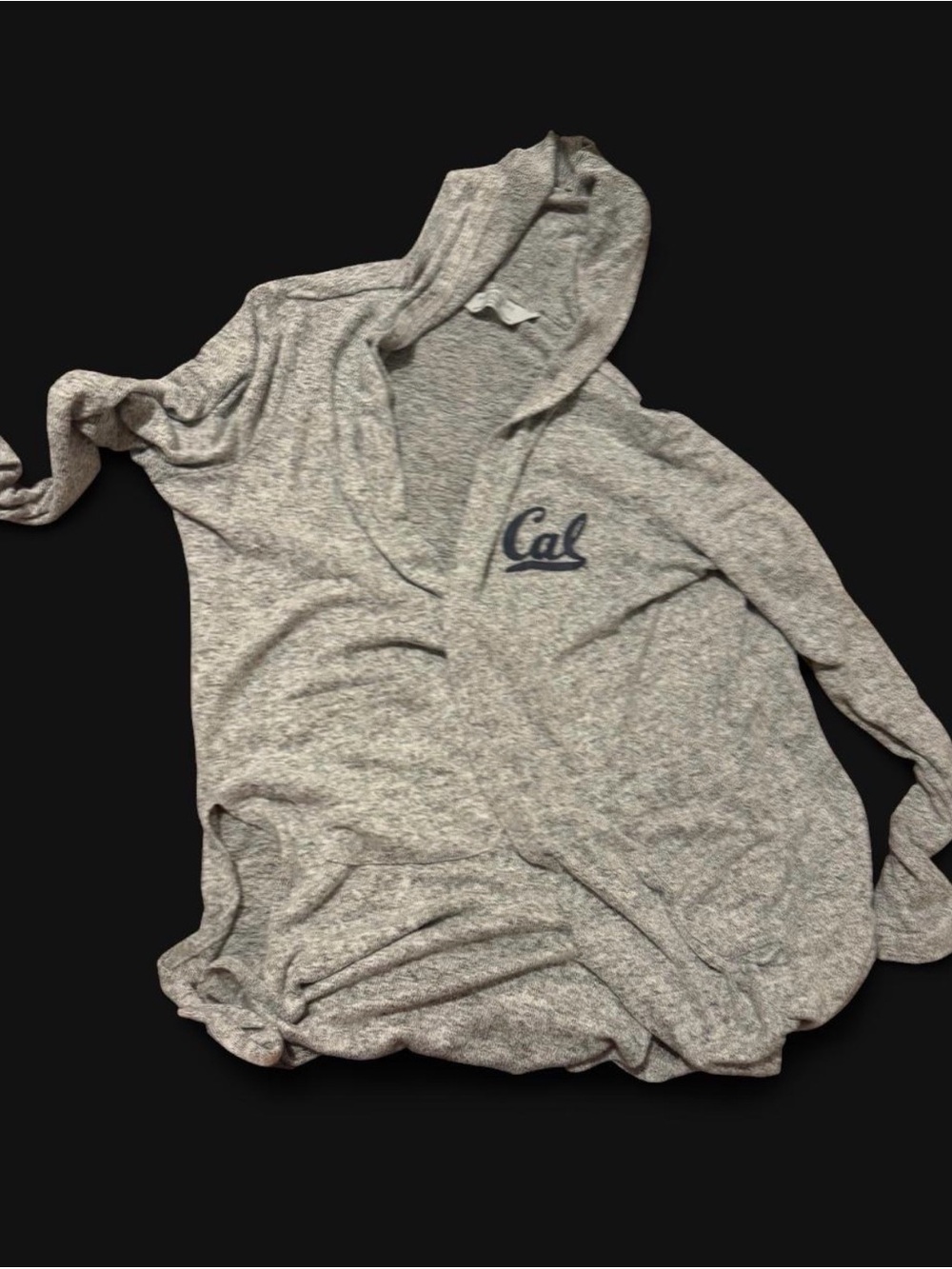 boxercraft Heather Grey 'Cal' Hooded Cardigan